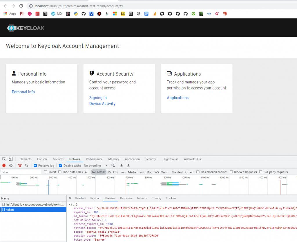 impersonate and get token