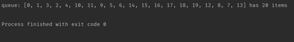 Thread safe blocking queue