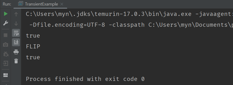 Enum fields serialization