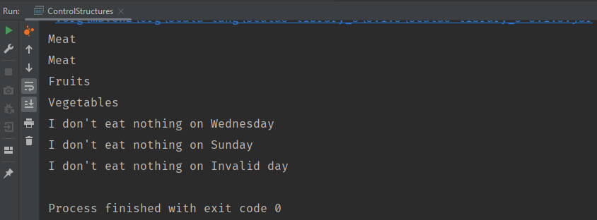 Running pattern matching function