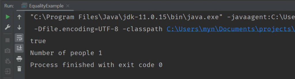 After implementing hashCode