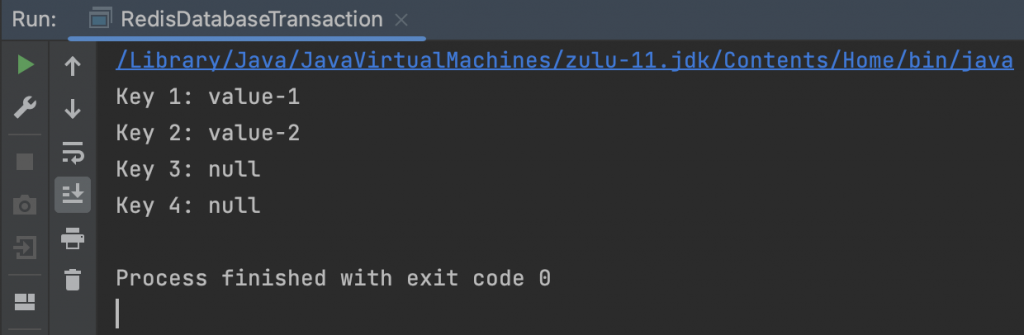 Transaction in Redis