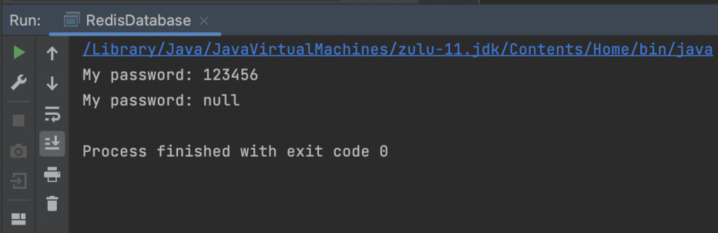 Basic database operations in Redis