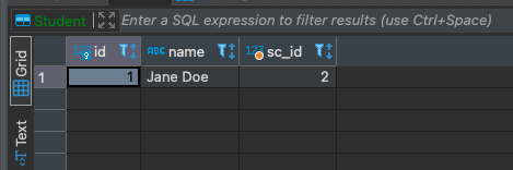 Using @JoinColumn to specify join column name