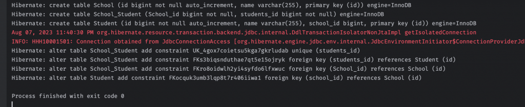 SQL queries when omitting the mappedBy: