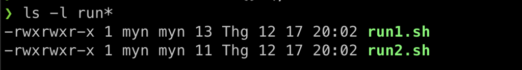 Files are now executable