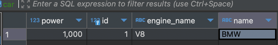 Using attributeOverride to resolve naming conflicts.